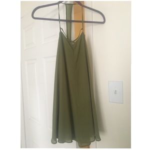 Tobi Racerback Shift Dress