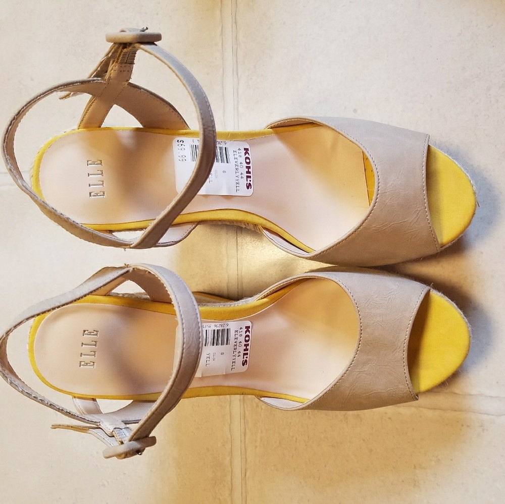 Wedge sandals
