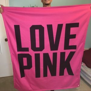 Victoria's Secret "pink" blanket