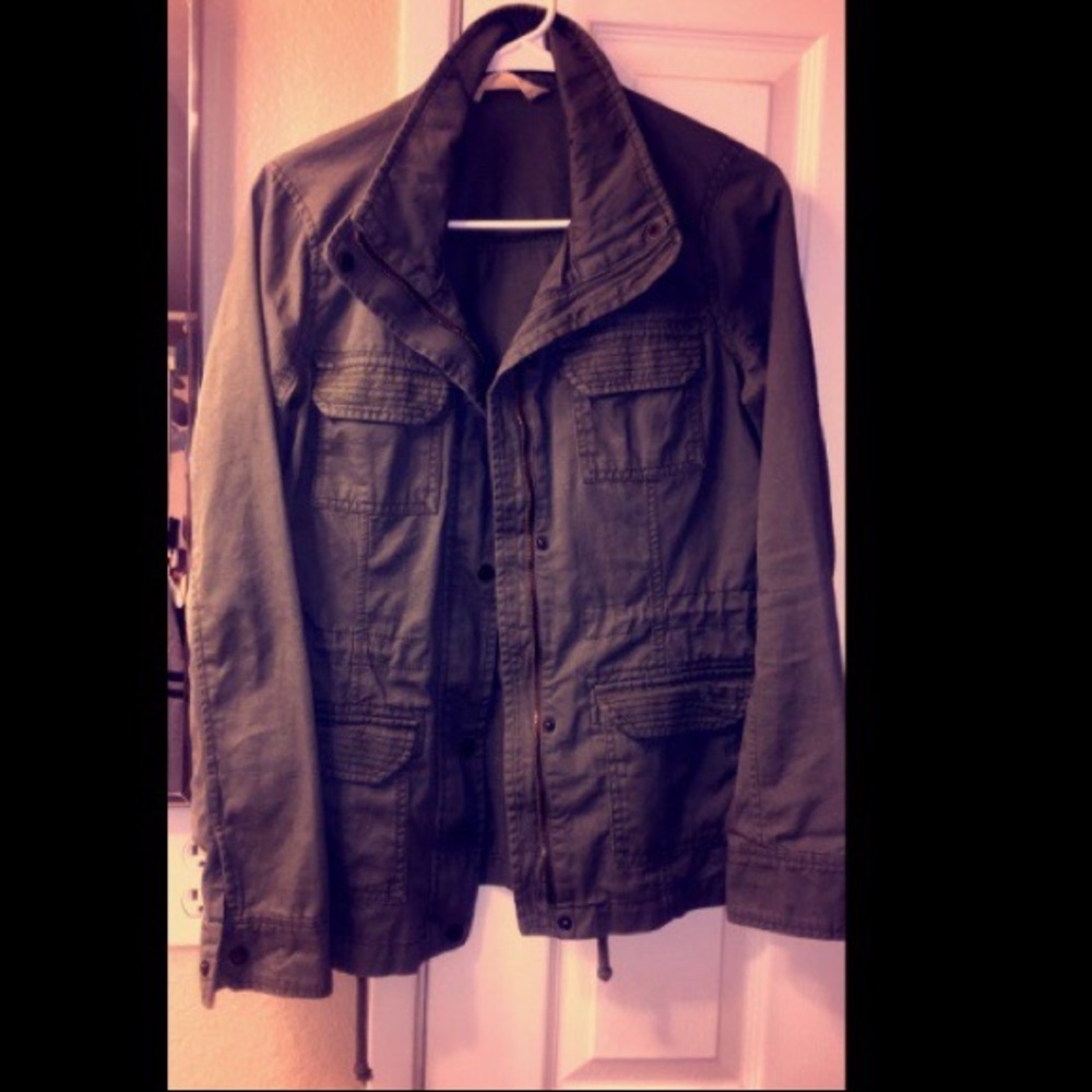 Dark green Hollister jacket