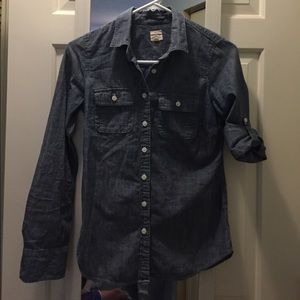 J Crew perfect shirt sz XXS. NWOT no smoke home