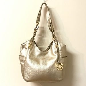Michael Kors Gold Handbag