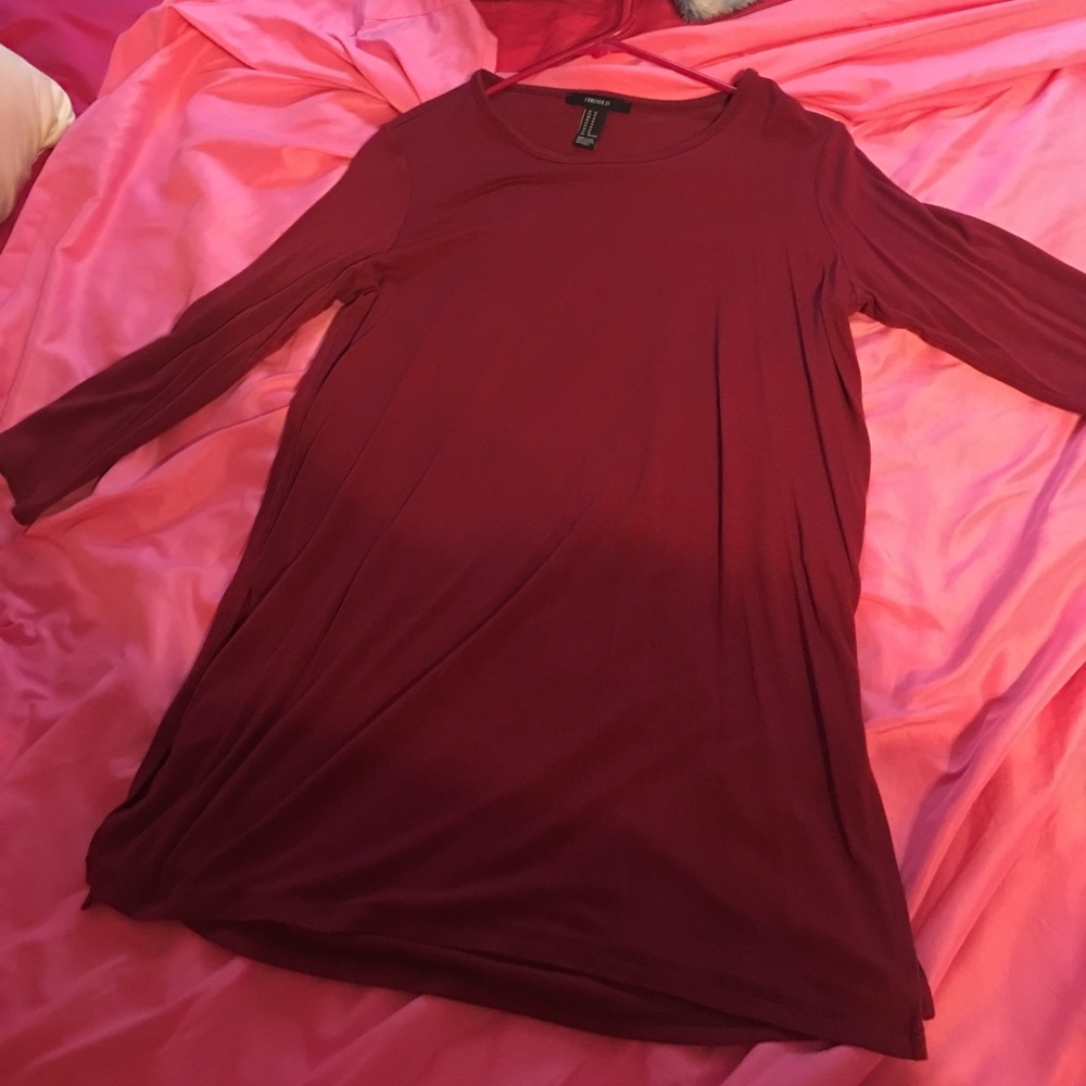Forever 21 - Vented Stretch Knit Top