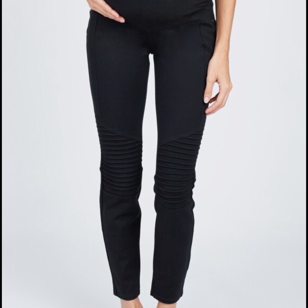 Noir Maternity Black Leggings