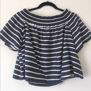 Topshop Over the shoulder top