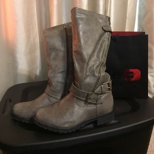 Gray boots from Buckle