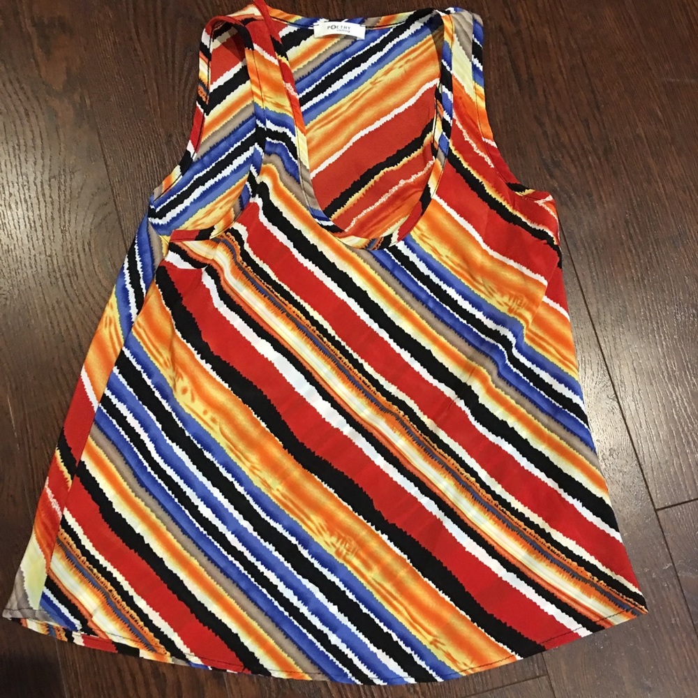 Poetry clothing multicolor tank