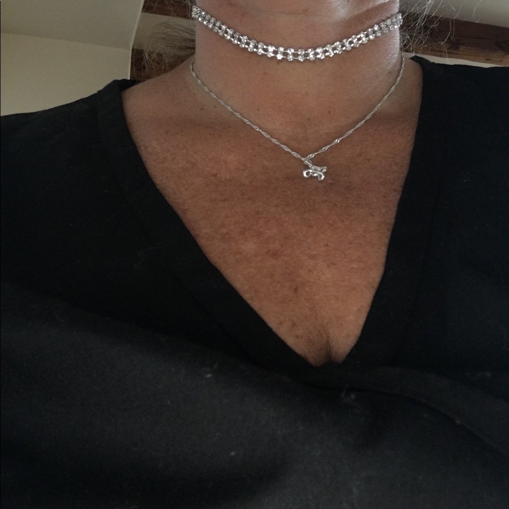 🌹HOST PICK!!🌹Gorgeous CZ Choker with Bling