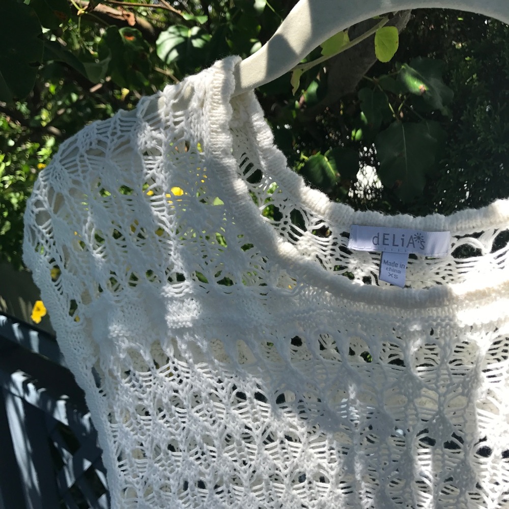 Crochet crop top