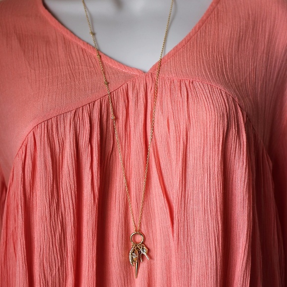 Ettika Gold Charm Necklace- BOGO - Picture 6 of 7