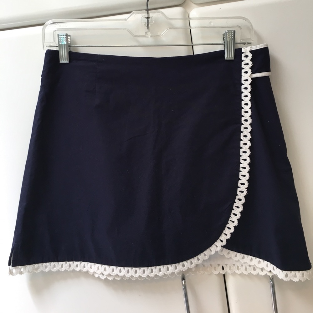 Navy Lilly Pulitzer Skirt
