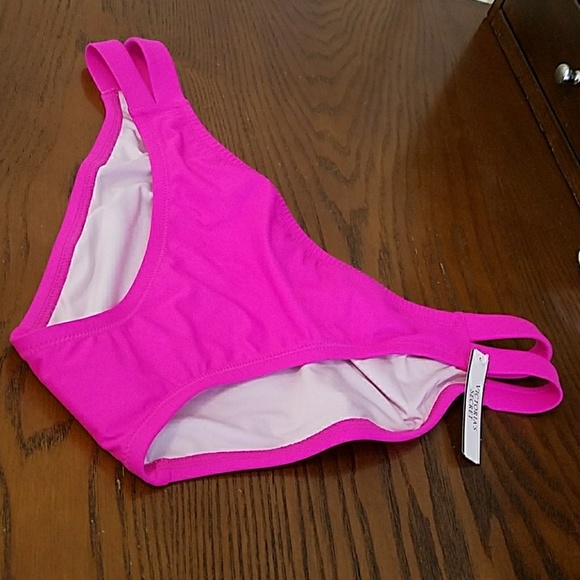 Victoria's Secret Other - NWT VS Wide Strapped Bikini Bottoms in Hot Pink