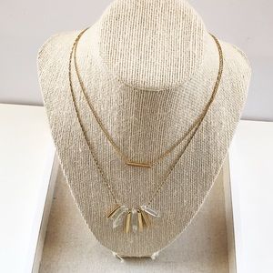 Stella & Dot Rebel Cluster Necklace