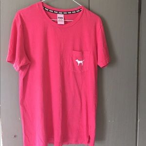 Pink Victoria's Secret t shirt