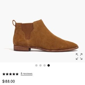 Madewell Suede Bryce Chelsea Boot