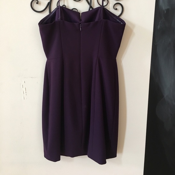 Strapless max and Cleo purple dress - Picture 3 of 3