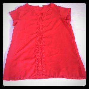 🎀EUC Coral Blouse🎀