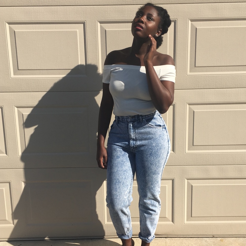 ✨Jordache Acid Wash Mom Jeans✨ Size 28