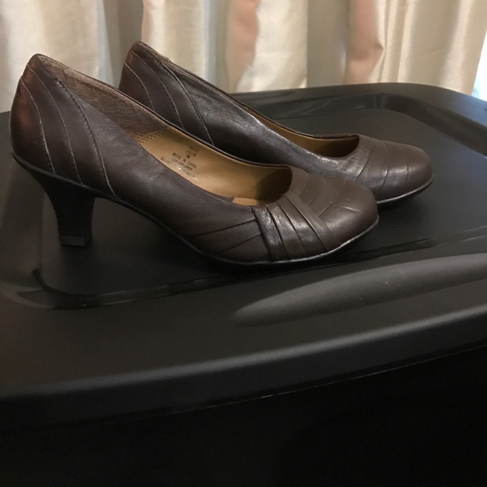 Brown pump