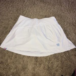 Wilson size small tennis skirt