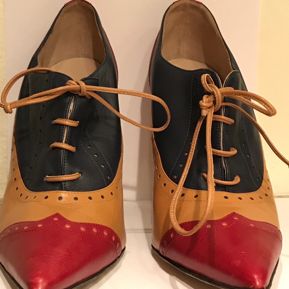 Limited Edition Manolo Blahnik Oxford Pumps