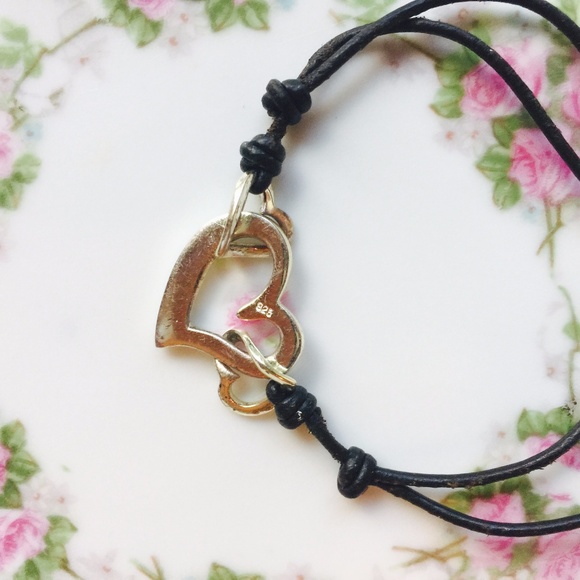 . {STERLING SILVER 3X HEART BEAT} Bracelet o/s - Picture 5 of 8