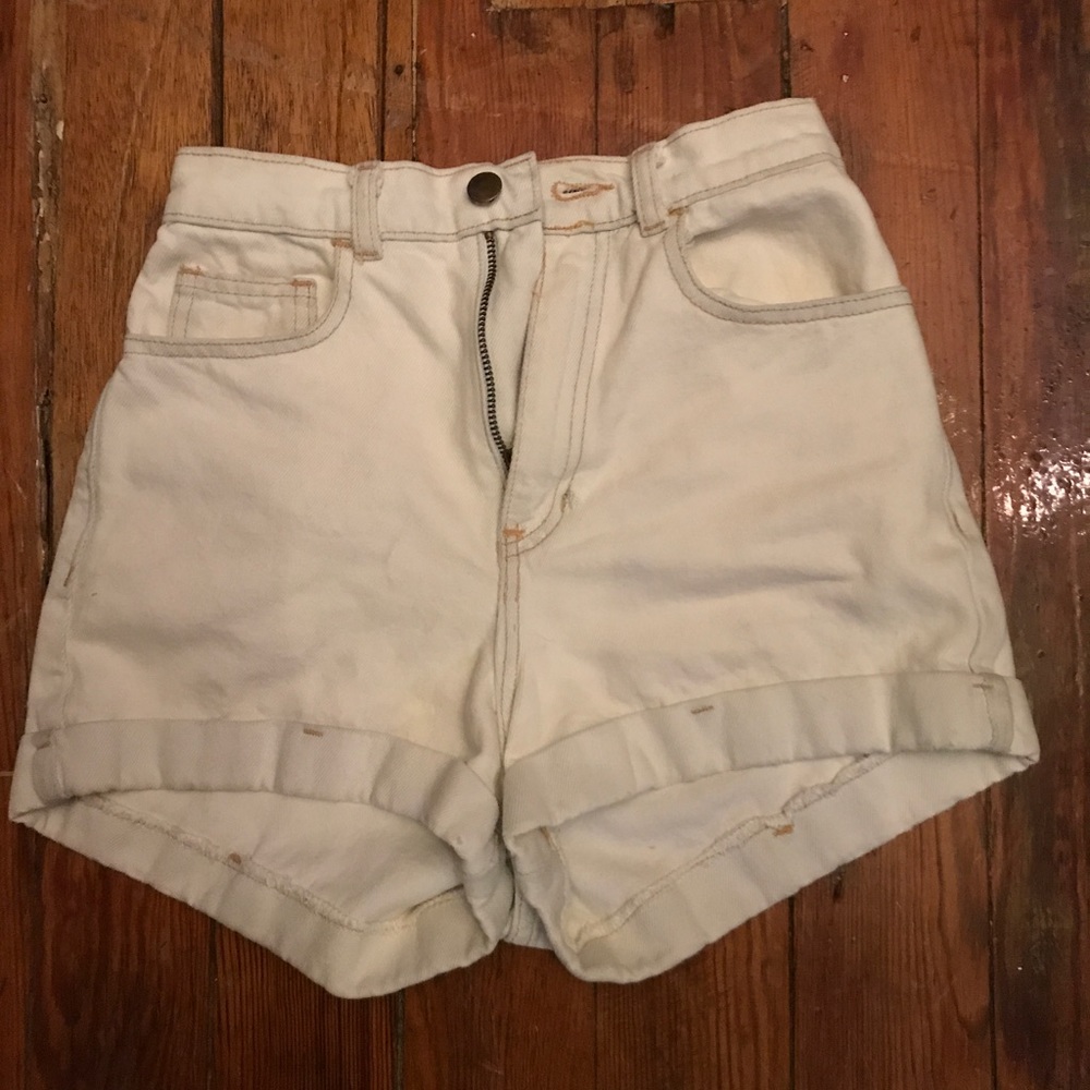 American Apparel Jean shorts