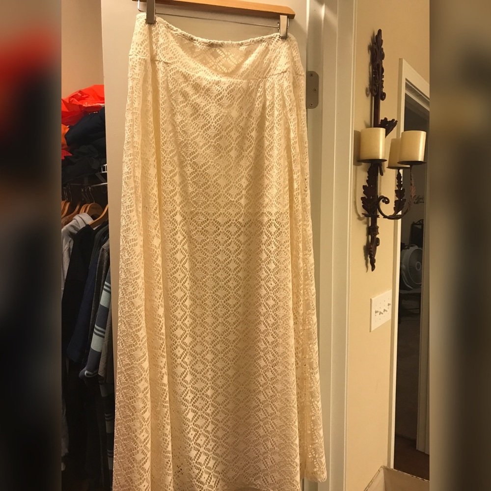 Sheer Maxi Skirt