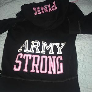 🖤💖Victoria Secret PINK Army hoodie🖤💖