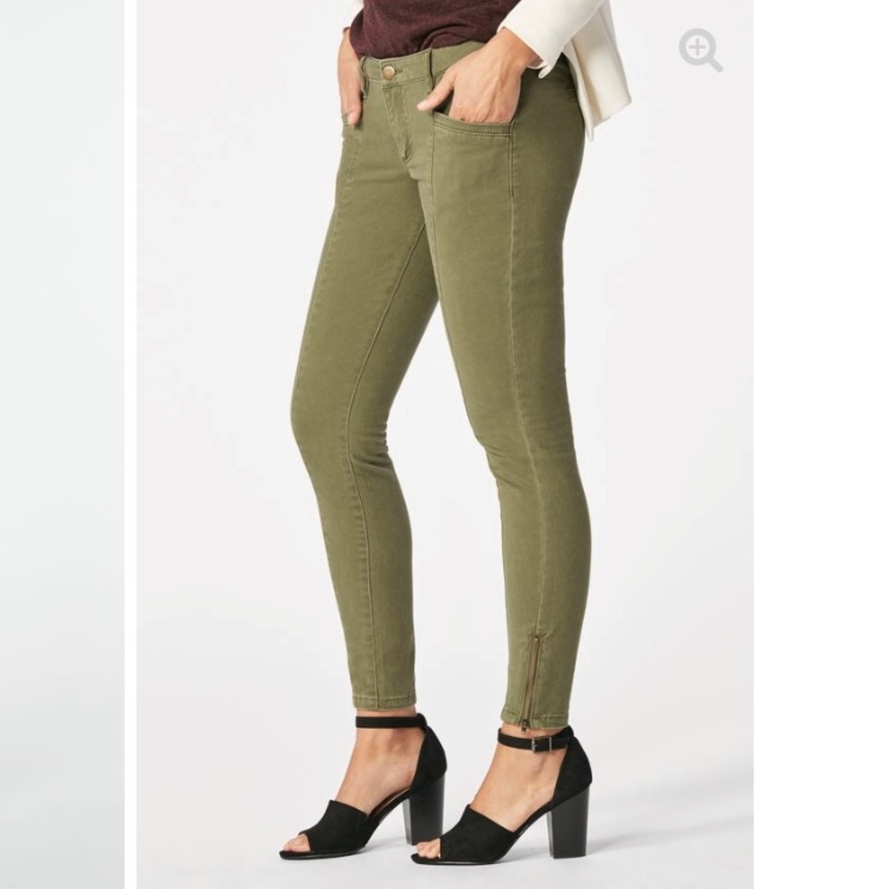 NWT- JustFab Side Zip Ankle Pant