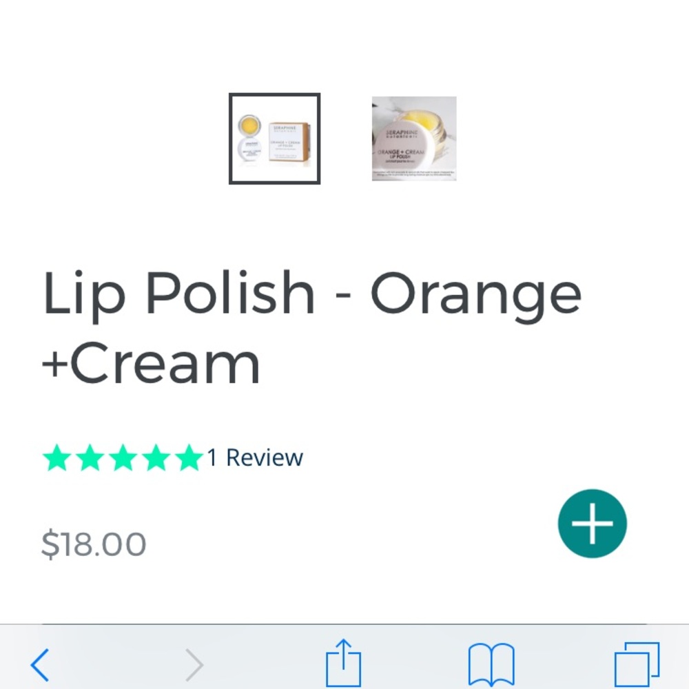 Serephine Botanicals lip polish duo - Picture 3 of 3