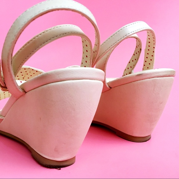 Modcloth Shoes - B.A.I.T. Footwear Cream Wedge Sandal Modcloth Shoes - B.A.I.T. Footwear Cream Wedge Sandal