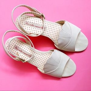 Modcloth Shoes - B.A.I.T. Footwear Cream Wedge Sandal Modcloth Shoes - B.A.I.T. Footwear Cream Wedge Sandal