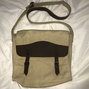 ❌SOLD❌ Hippie Cross body Bag Canvas And Leather