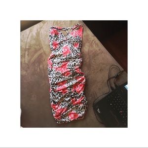 Rose cheetah print dress 🌹