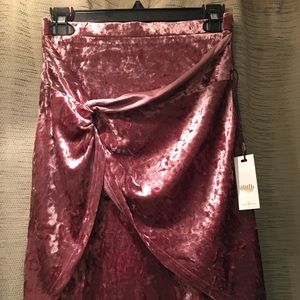 Dressy Velvet Skirt from Nordstrom Rack