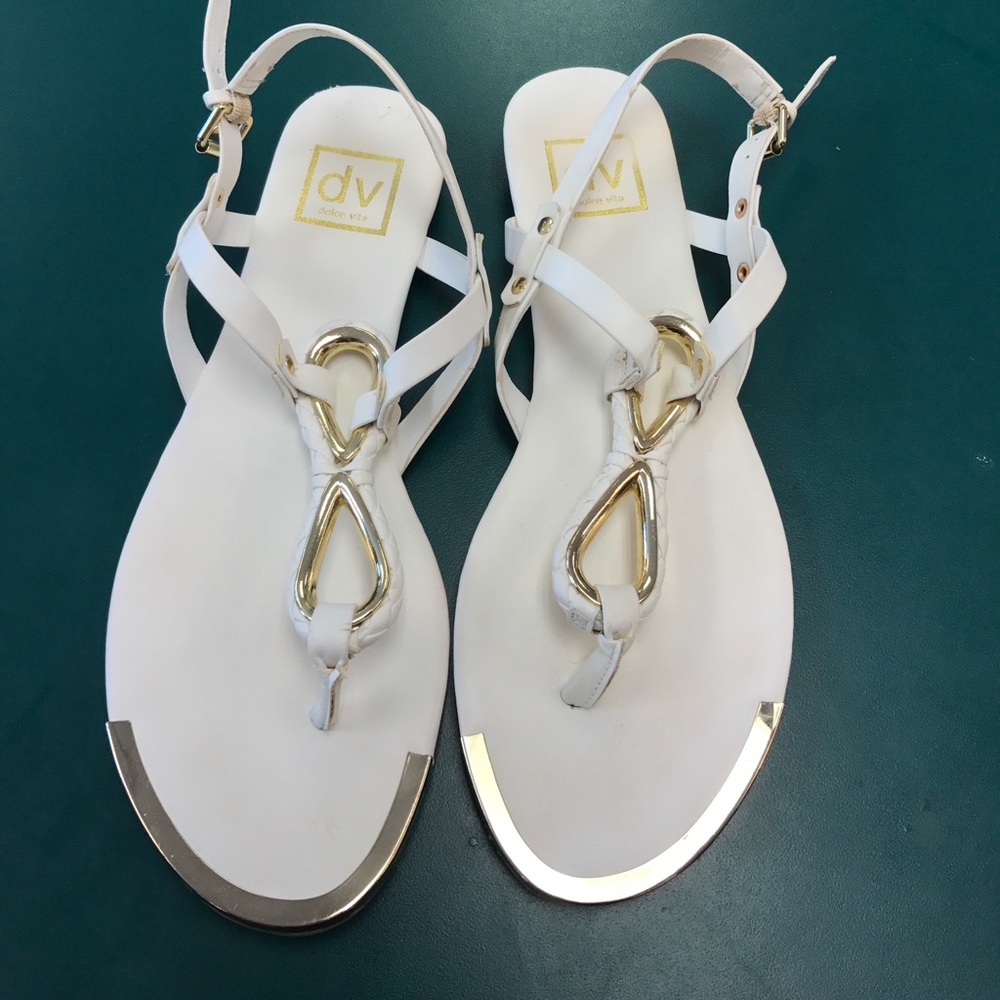 White sandal