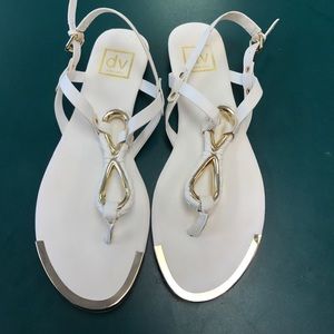 White sandal