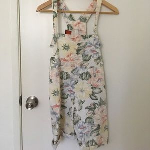 Floral Summer Overalls (vintage)