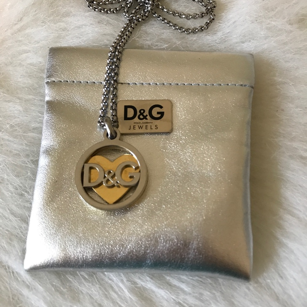 Dolce & Gabbana Preppy Two Tone Necklace