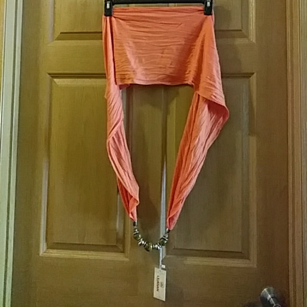 Infinity jewel scarf