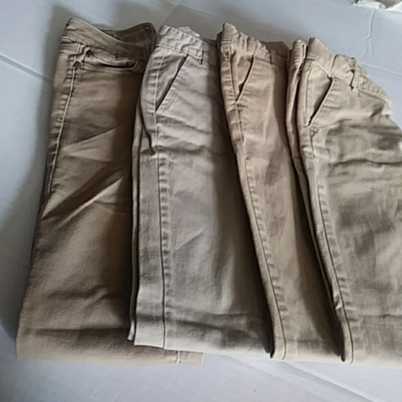 The Children's Place Other - Girls khaki uniform pants lot