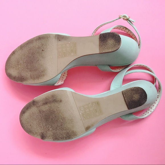 Modcloth Shoes - B.A.I.T. Mint Shell Toe Sandal Modcloth Shoes - B.A.I.T. Mint Shell Toe Sandal