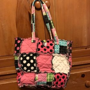 Handmade patchwork tote bag. Never used.
