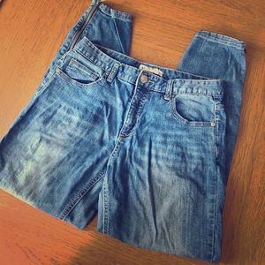 Free People Size 27 Zippered Ankle Jeans