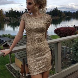 Nordstrom Tabitha Sequin Minidress
