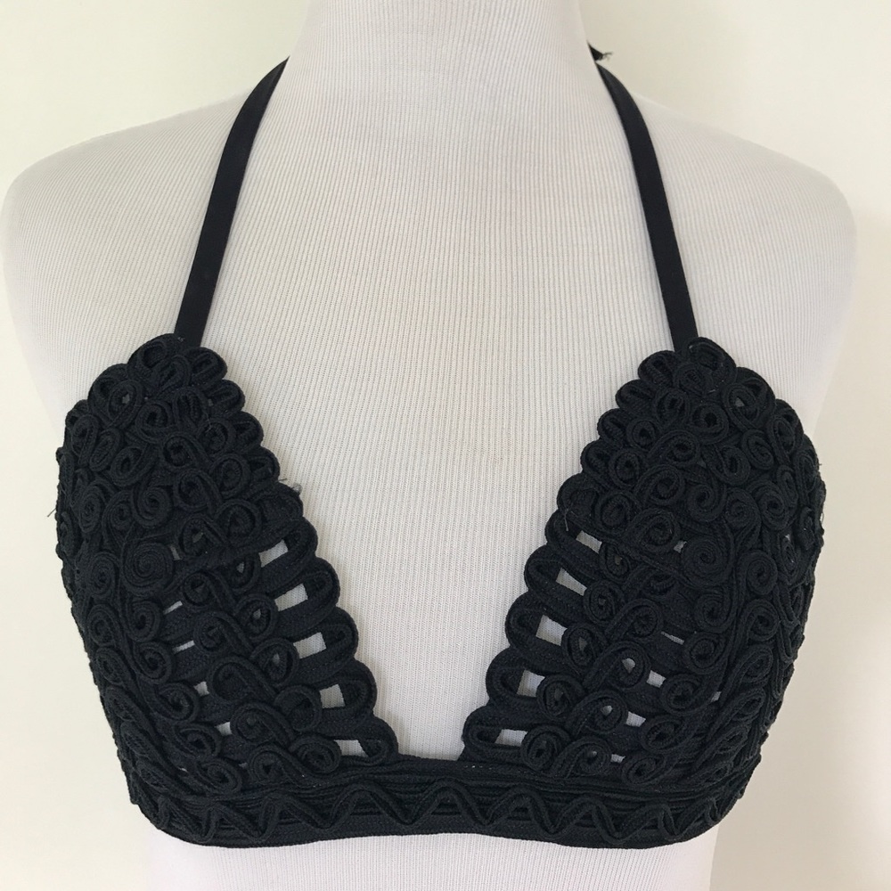 Triangle Bikini Macrame. - image 1