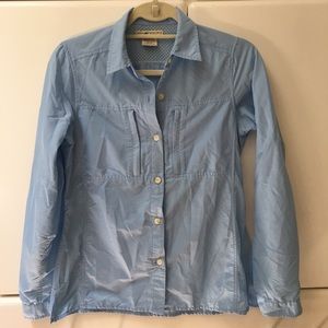 Exofficio Outdoors Blue Button-Down