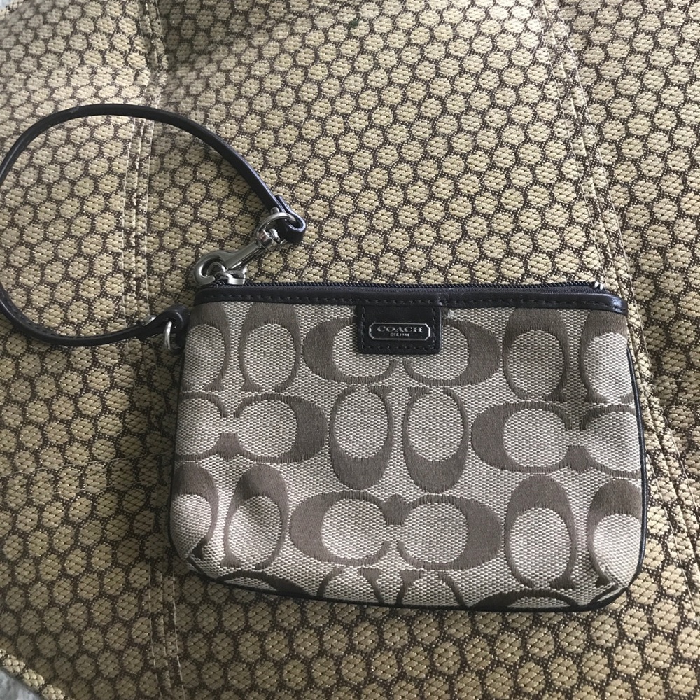 Coach wristlet