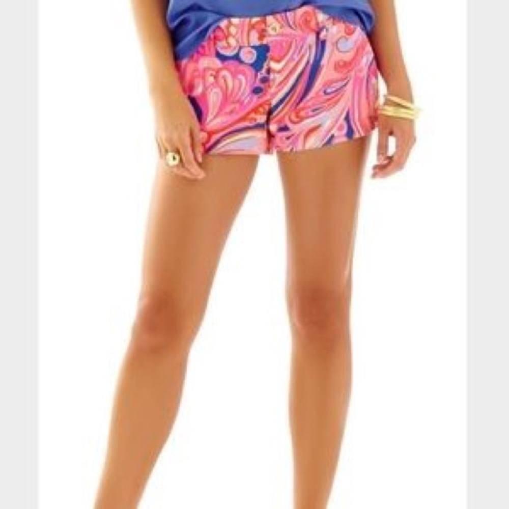 *EUC* Walsh shorts Sz 0 in"Reef Retreat" print!